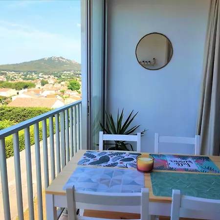 Appartement T2 Neuf Vue Mer En Bord De Mer Six-Fours-les-Plages Exterior foto