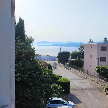 Appartement T2 Neuf Vue Mer En Bord De Mer Six-Fours-les-Plages Exterior foto